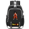 Anime Dragon Ball Canvas Backpack for Boy Girl Back To School Book Bag Anti Theft Travel Bag Student Waterproof Backpack Men Women Travel Leisure Bag