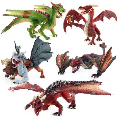 Simulation Solid Dinosaur Model War Dragon Beast Fire Dragon Beast Magic Dragon Beast God Dragon Beast Chimera Beast Doll