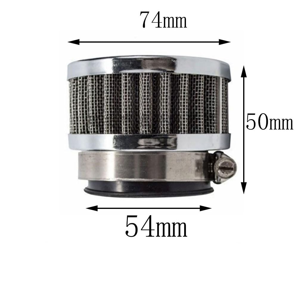 Motorcycle Mesh Power Filter Air Intake Filter Kit Power Filter Baggy Scooter Bike Air