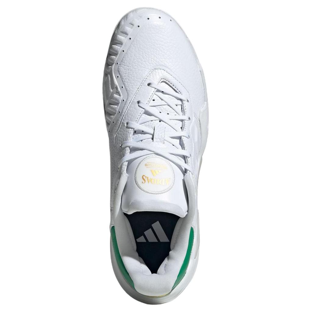 Adidas Barricade 13 M Leather Versatile Comfortable Non-Slip Durable Low-Top Tennis Shoes Men Sneakers White Green JP7237