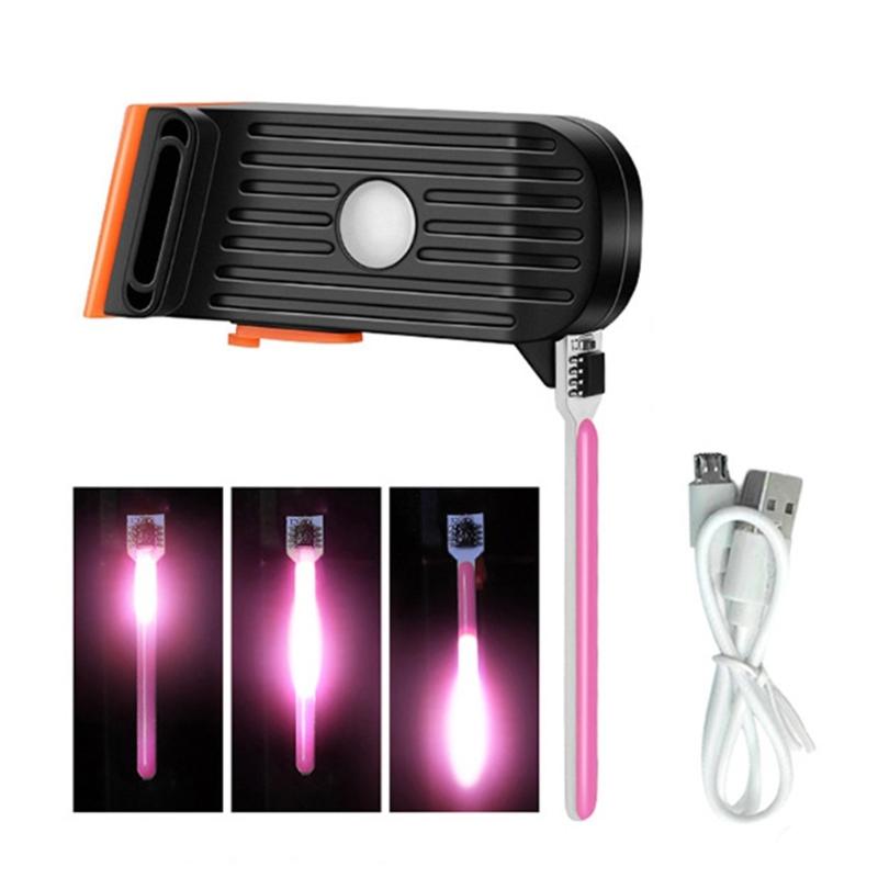 High Brightness Cycling Rear Light Drop Resistant LED Bicycles Taillight USB Rechargeable for City and Outdoor Use