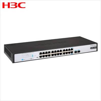H3C S1224F 24-Port Gigabit Ethernet + 2-Port SFP Rackmount Switch