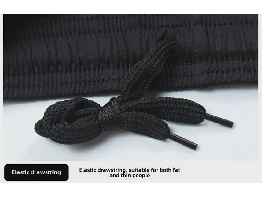 Ανδρικό καλοκαιρινό σετ αθλητικών ρούχων γρήγορου στεγνώματος - Μπλούζα με φαρδιά γραμμή, κοντομάνικη για τρέξιμο και γυμναστική.