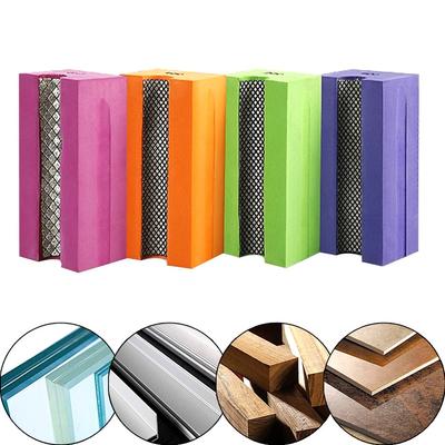 60-400 Grit Diamond Hand 92*55mm Portable Tile Glass Grinding