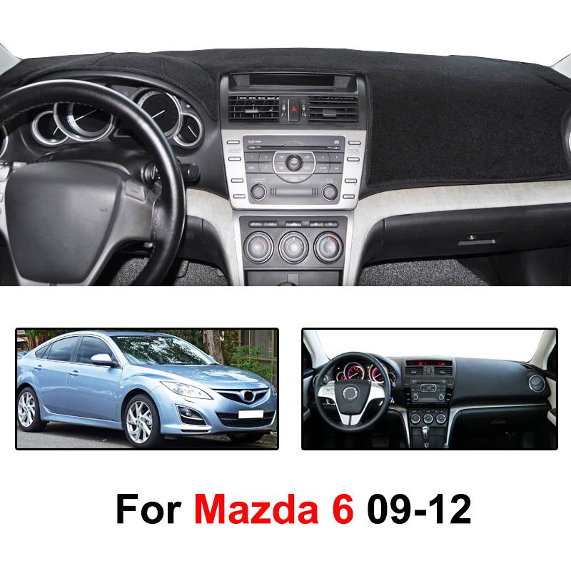 

Для Mazda 6 Mazda6 2009 2010 2011 2012 Коврик для приборной панели, чехол для приборной панели, антигрязный коврик, защита от солнца, козырек от солнца, автомобильные аксессуары