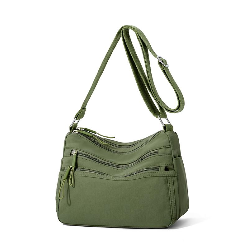 Multi-Compartment Shoulder Bag Middle-Aged Mother Bag