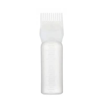Hair Dye Squeeze Applicator Bottle 20ml 4 0.6oz Plastic Hair Ring Tool