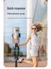 Smart P03 AI Gimbal Stabilizer: 360° Face Tracking, Anti-Shake for Live Streaming & Photography