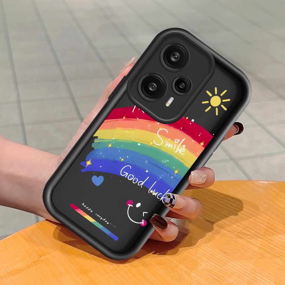 Weiches Silikon-Telefongehäuse mit quadratischem Leiterdruckmuster, vollständige Abdeckung, Kamera, stoßfestes Schutzgummigehäuse für Xiaomi Redmi