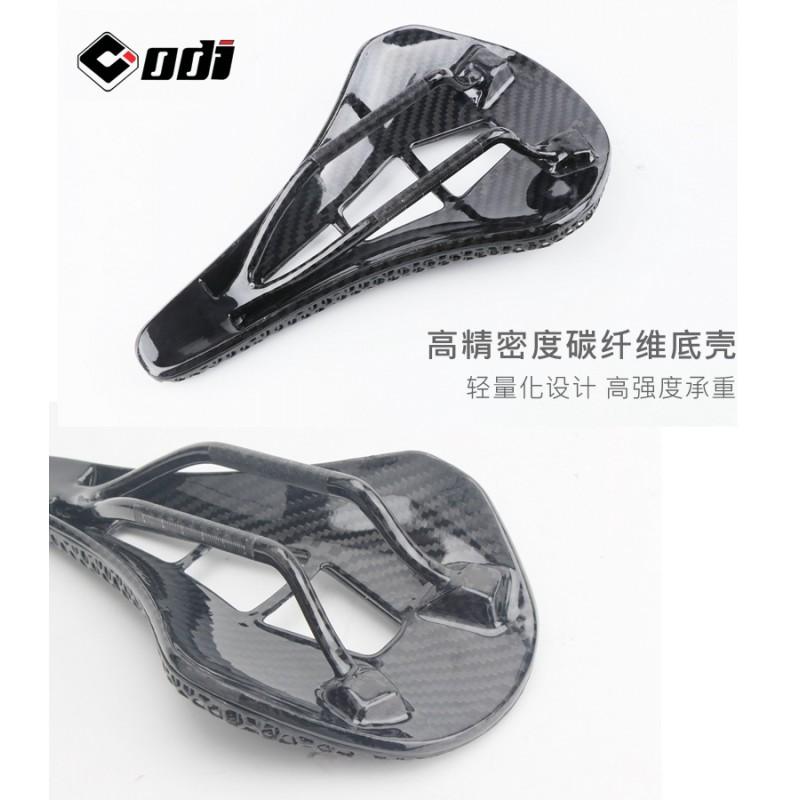 ODI Carbon Fiber 3D Printed Bicycle Saddle Road Mountain Bike Cycling Comfort Performance Seat