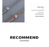 Gypsophila Jewelry Set: Gold-Plated Titanium Steel Chain Bracelet & Chinese Style Necklace for Women