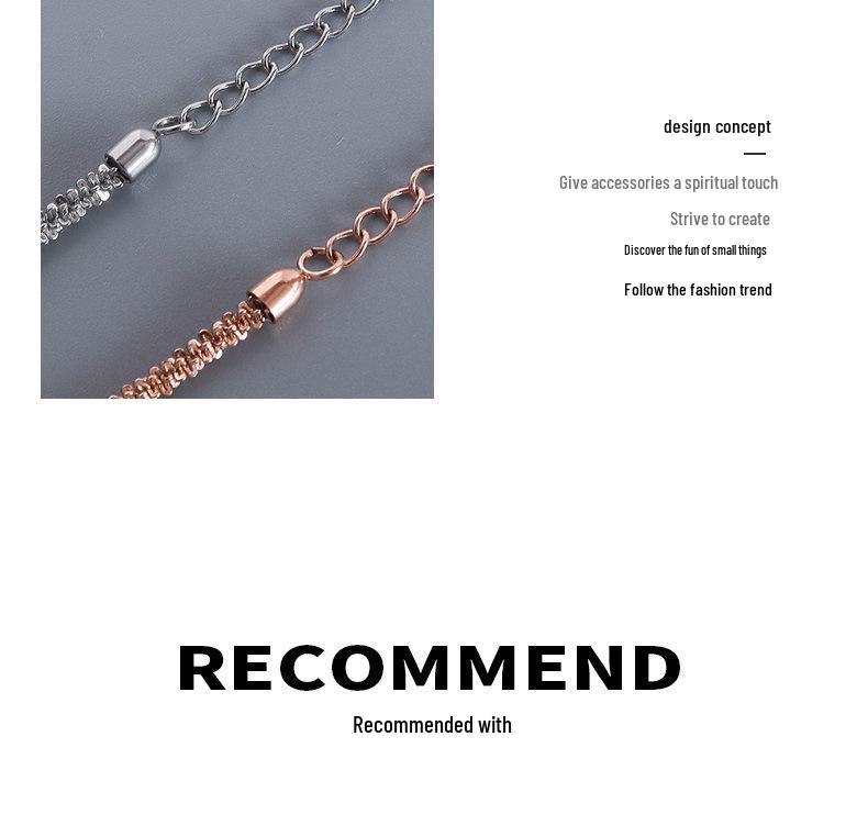 Gypsophila Jewelry Set: Gold-Plated Titanium Steel Chain Bracelet & Chinese Style Necklace for Women