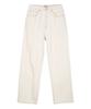 IL CORSO Dirty Washed Denim Pants Cream Iepa5F005Cr