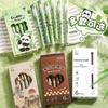 Kaba Bear Quick-Dry Cute Cartoon Black Pen for Exams and Smooth Writing