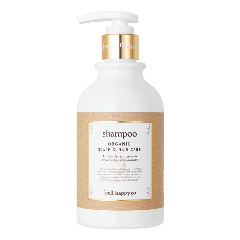 CELL HAPPY CO Shampoing Bio pour le Cuir Chevelu et les Cheveux 300ml