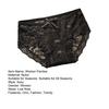 Women Sexy Sheer Lace Low Rise Panties Floral Lace See Through Hipster Underwear Soft Breathable Stretchy Cheeky Briefs
