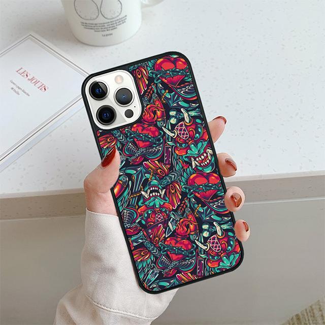 Samurai Demon Cool Phone Case For iPhone 17 Air 13 12 14 15 16  Cover For Apple 14 15 16 Pro Max Plus Coque