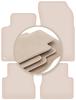PREMIUM Beige Floor Mats For: Opel Corsa F Hatchback 2019-