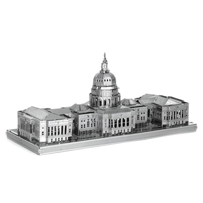 Metal Earth Fascinations London Tower Bridge Et United States Capitol Puzzle 3D En Métal