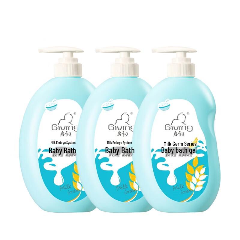 Qichu Gentle Baby Body Wash (3 x 620ml)