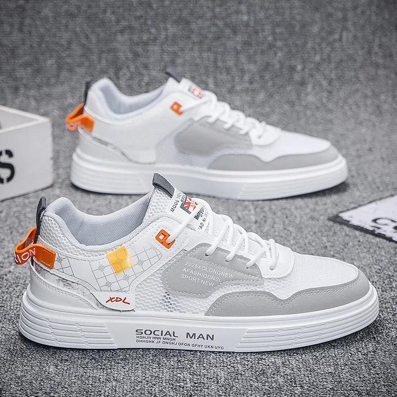 Модная мужская сетчатая повседневная обувь SYTK на шнуровке — фото 5