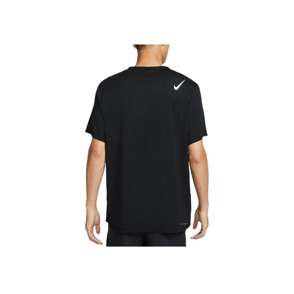Nike Crew Neck Logo Breathable Short Sleeve T-Shirt Men Tops Black HJ3378-010
