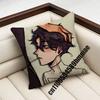 Game DDead Plate Vince Rody Vincent Throw Pillow Case Sham For Xcm Xcm Square Bedroom Pillowcase Cushion Cover