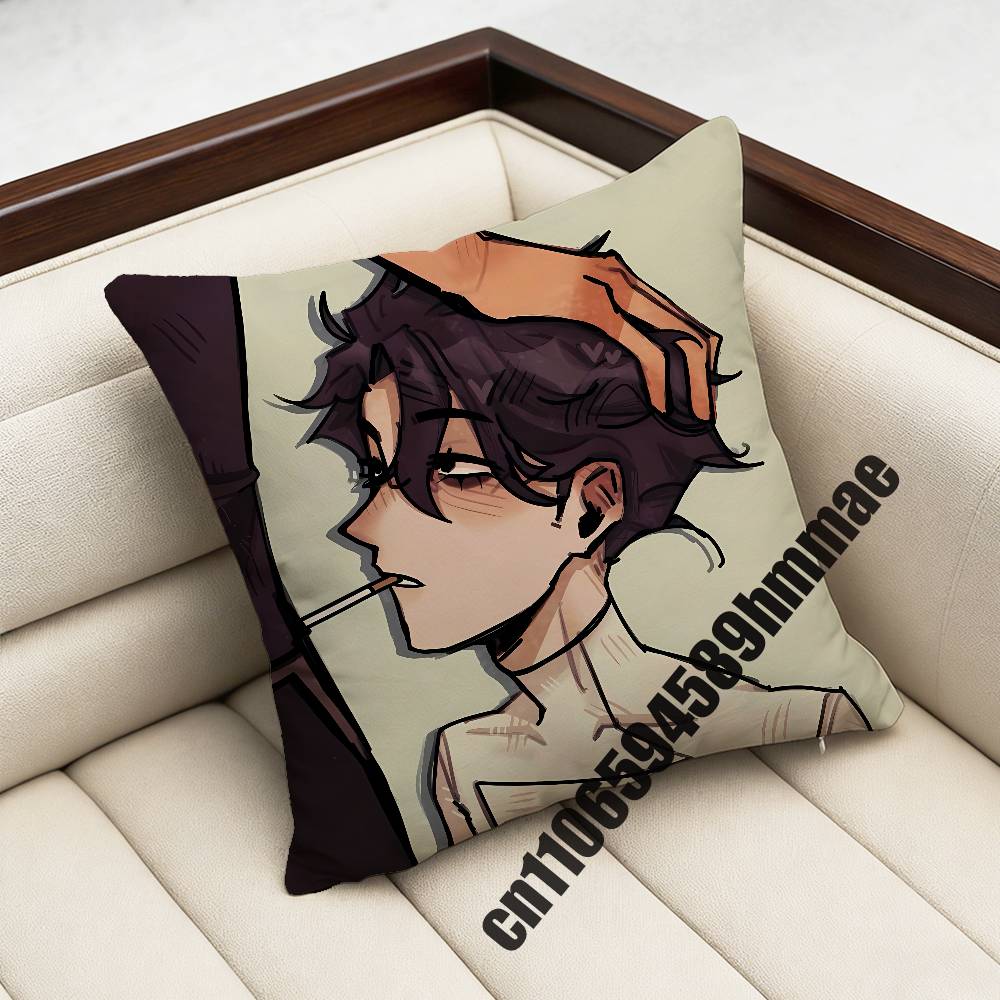 Game DDead Plate Vince Rody Vincent Throw Pillow Case Sham For Xcm Xcm Square Bedroom Pillowcase Cushion Cover