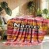 Custom Name Personalized Crayon Shin Print Blanket, Home Decor, Bedroom, Sofa, Camping, Couch, Gifts for Birthday ChristmasEnthusiasts