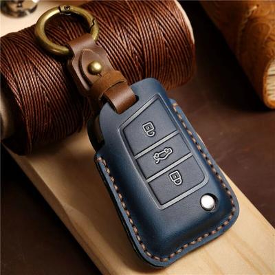 Capa chave do carro para volkswagen vw golf 7 gti mk7 r touran skoda octavia 3 excelente karoq kodiaq assento leon mk3 ateca acessórios