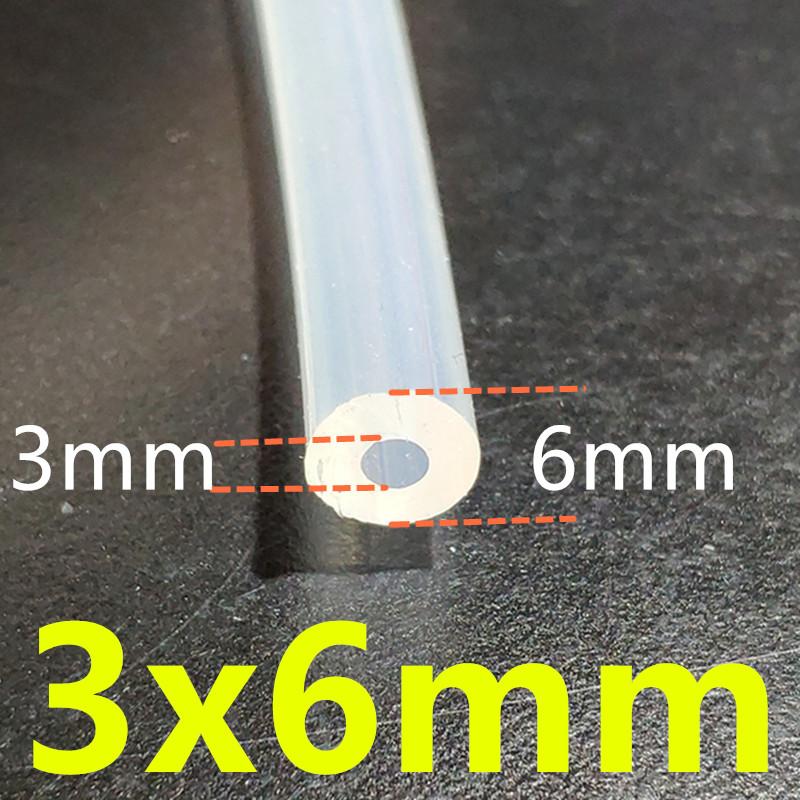 1 Meter 27 sizes 0.5mm to 12mm Food Grade Transparent Silicone Tube Rubber Hose Water Gas Pipe Dropshipping Sell At A loss