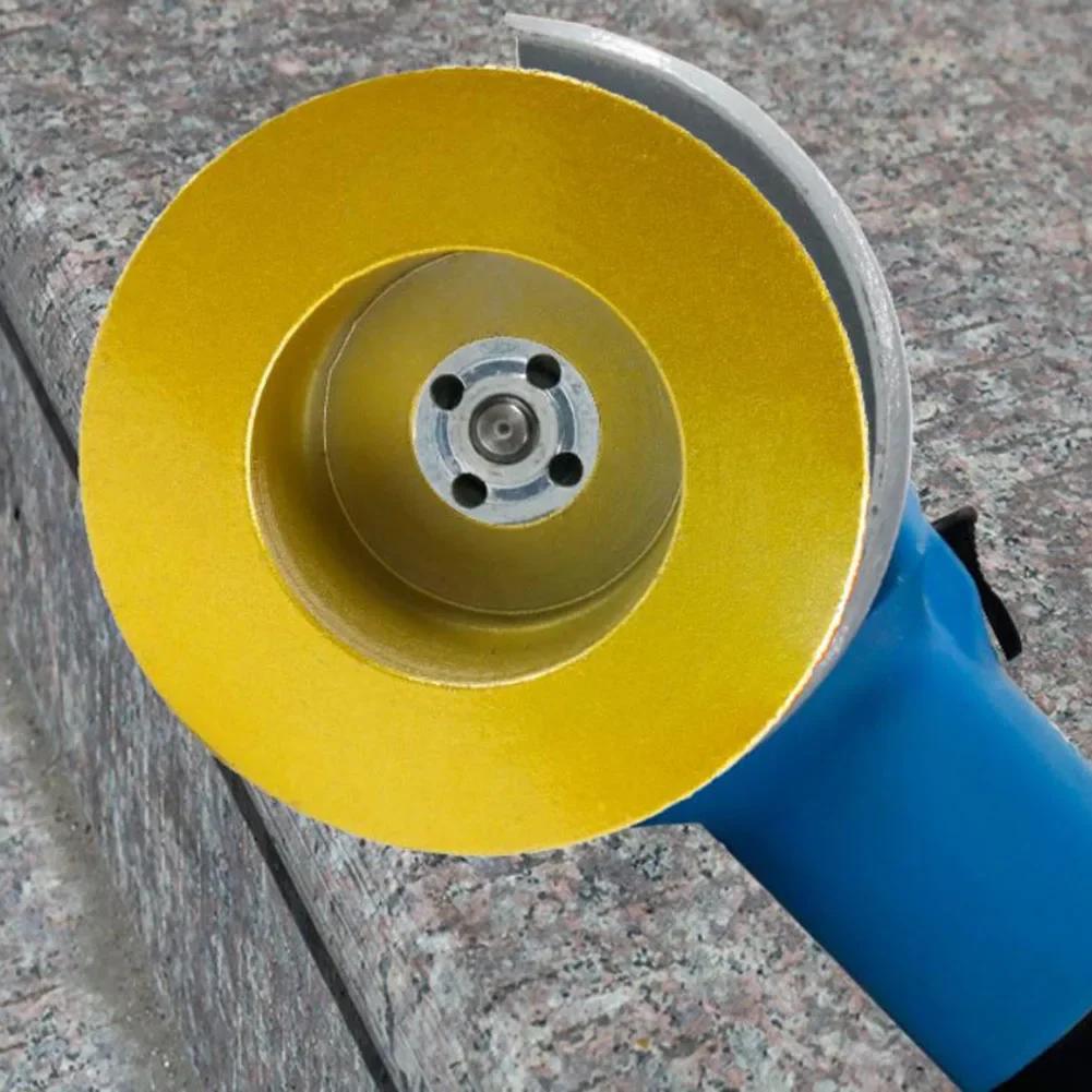 1PC 74 X 20mm Dry Vacuum Brazed Profile Grinding Disc Wheel Bullnose Edge Abrasive For Grinder Grinding Wheel Marble Edging Disc
