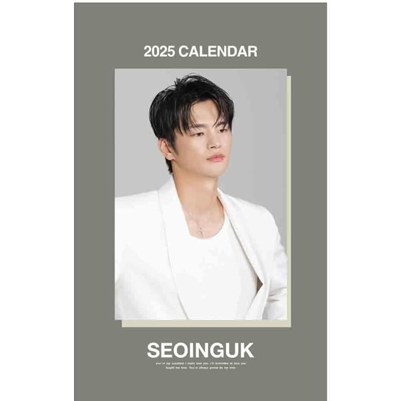 

Настенный календарь 2025 [K-STAR Wall Calendar] (Со Ин Гук Со Ин-Гук)