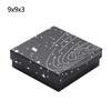 Dreamy Star Gift Bag Black Silver Jewelry Storage Box Blue Gold Ribbon Earrings Ring  Bracelet Packaging Box