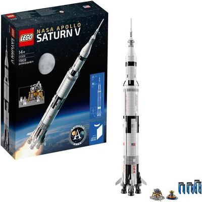 LEGO NASA Apollo Saturn V Toy Constructor Set Multicolore