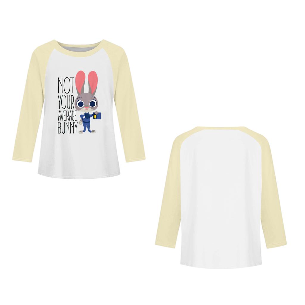 Children's Fashionable And Comfortable Round Neck Printed Loose Long-sleeved Top