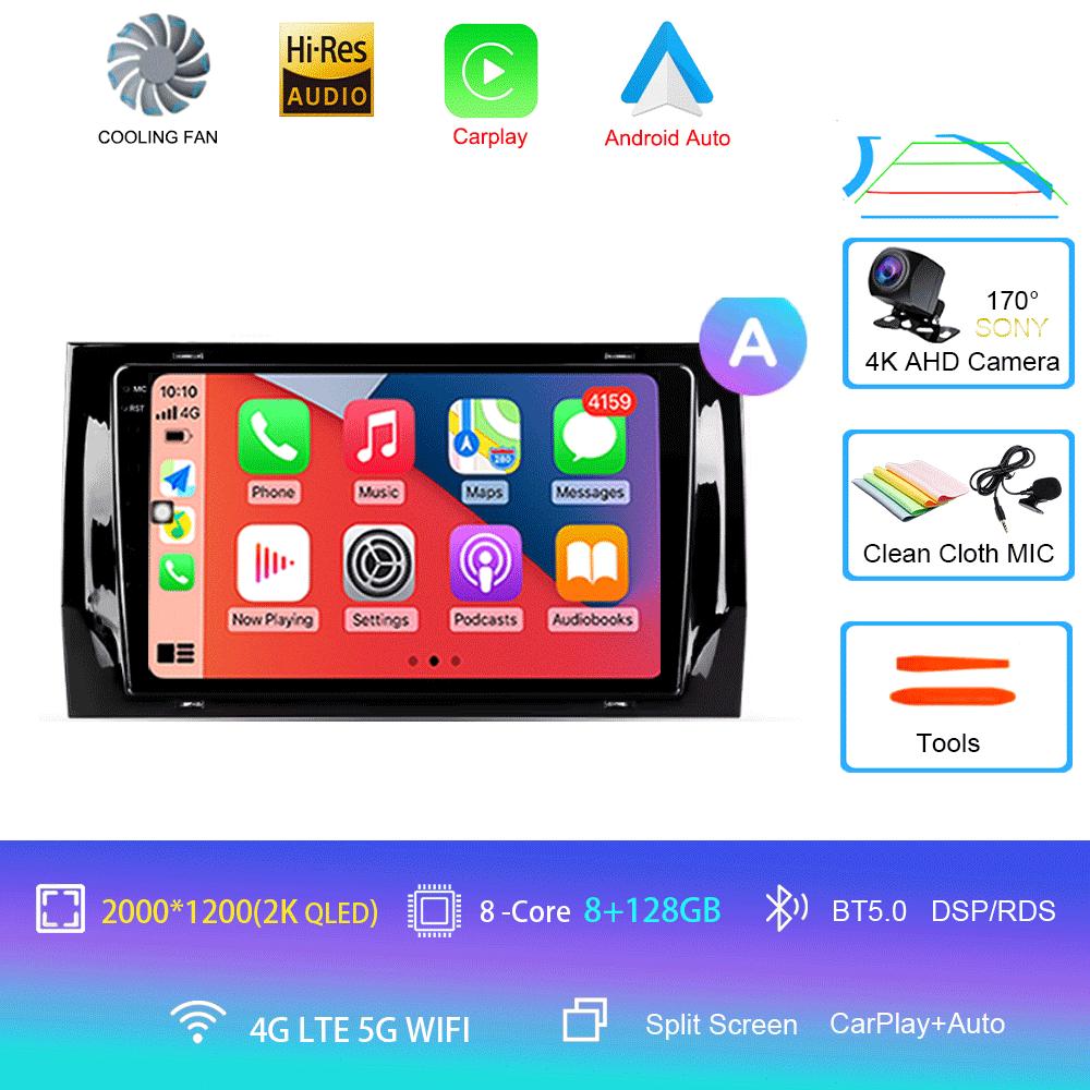 Android 14 Car Radio For Skoda Kodiaq 2016 - 2021 Karoq NU7 2017 - 2021 Multimedia Video Player Navigation stereo GPS Andro