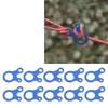 20Pcs 3 Holes Guy Line Cord Adjuster Lightweight Paracord Tightener  Outdoor Activity