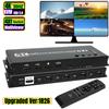 KVM HDMI 4x1 Multiviewer Switch 4K HDMI KVM 4 in 1 Out Seamless Quad Multi-viewer Video Cutting Segmentati Switcher for 4 PC