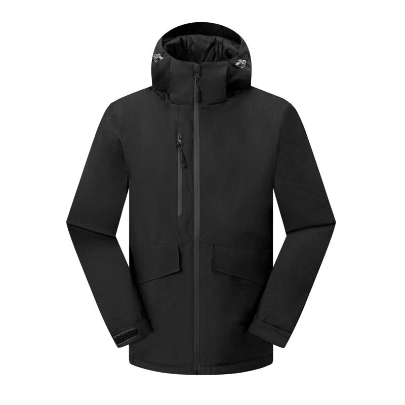 

Qiaogushi Unisex Hooded Winter Jacket L