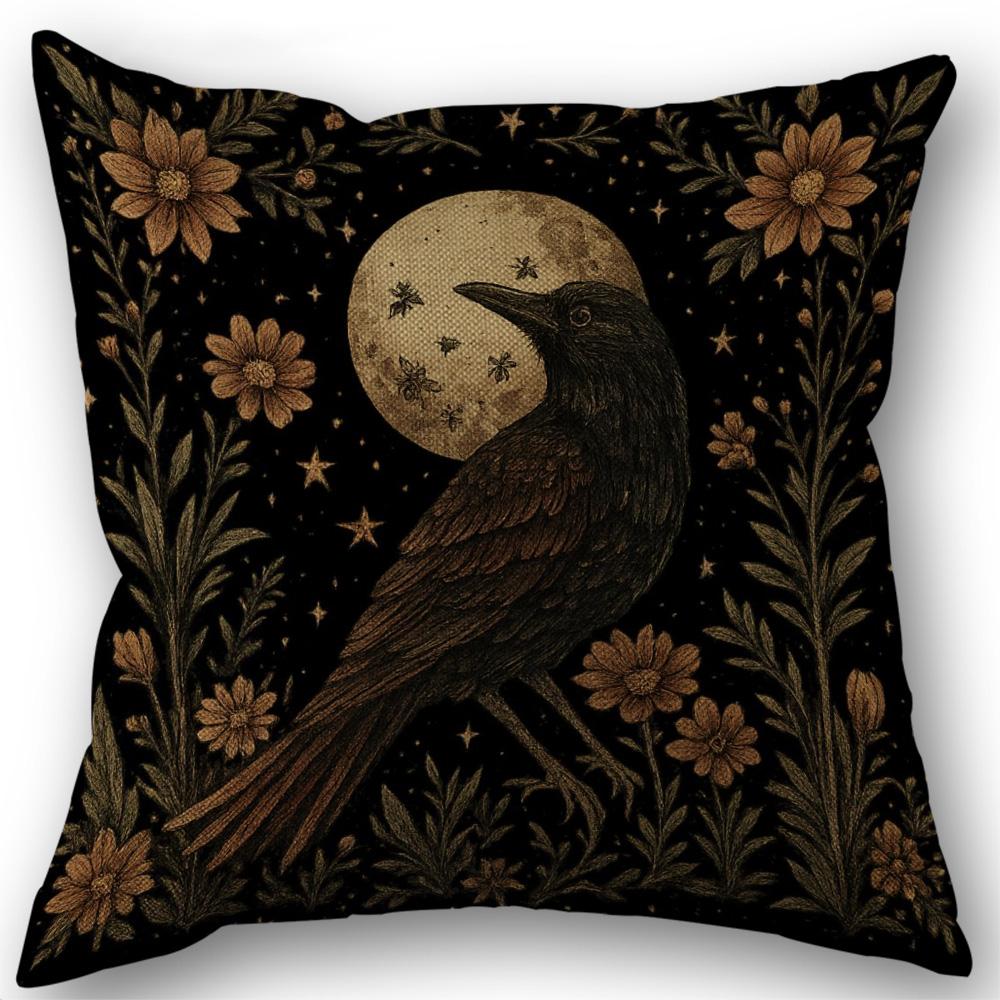 Butterfly Pillow Cover With Floral Pattern For Fall Thanksgiving Decor Living Room Bedroom7.3
