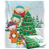 South Park The Boys Decorating Tree Silky Blanket