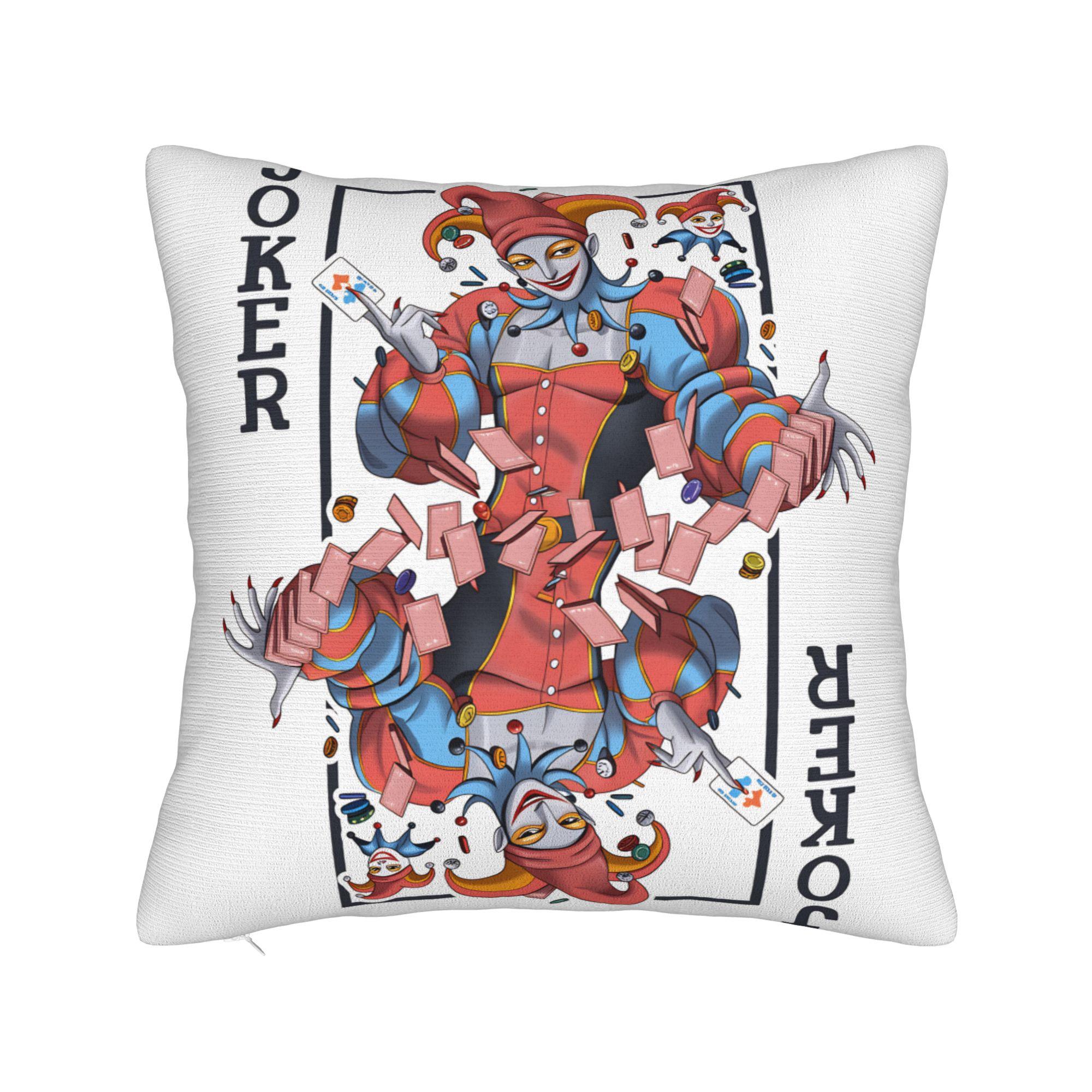 

B-Balatro Joker Pillow Case Soft Pillow Cover For Sofa Home Decor Fashion Pillowcases 50*50cm