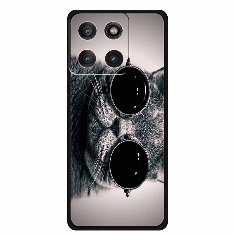 Custodia Morbida in Silicone TPU per Motorola Edge 60 Pro Cover Protettiva Stile Tech Coque per Moto Edge60 Pro Capa Nuova Antiurto Fundas