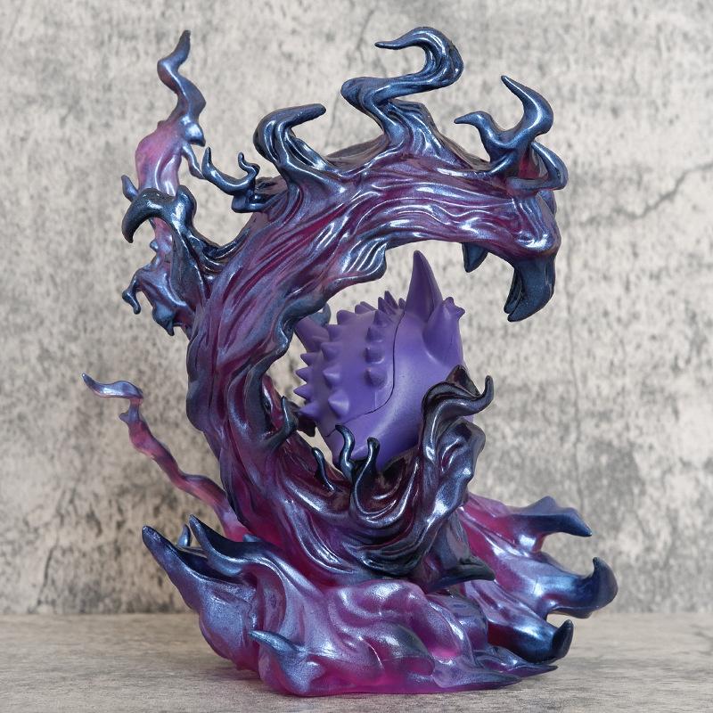 19cm Anime Gengar Battle Ver. PVC Action Figure Game Statue Collectible Model Kids Toys Doll Gifts