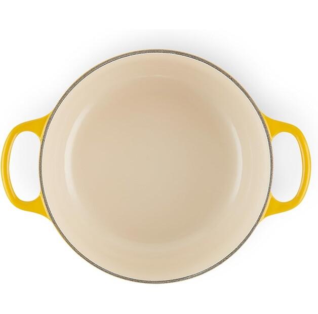 Чугунная жаровня Le Creuset Signature круглая 20 см нектар 2,4 л (21177206724430)