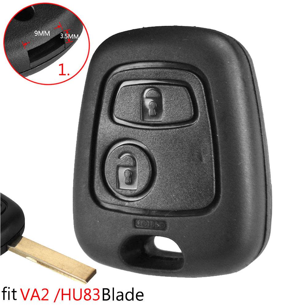 

For Peugeot 307 107 207 407 FOR Citroen C1 C2 C3 C4 C5 XSARA Picasso Key Repair Kit Car Replacement Remote Key Shell Case Fob
