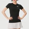 Under Armour Tight Breathable Quick-Dry Training Yoga T-Shirt Women tops 1365460-008