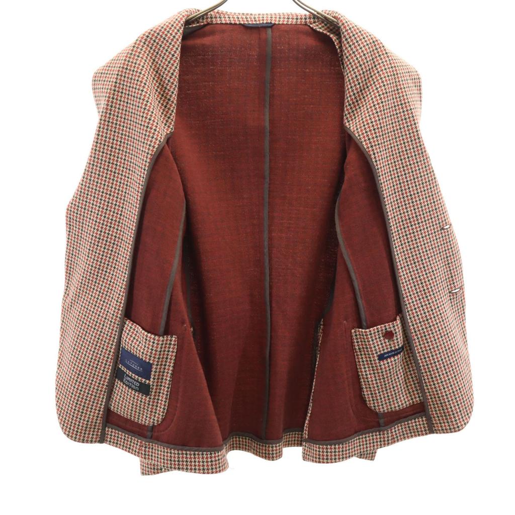 LATORRE Made In Italy Houndstooth Pattern Tailored Jacket Men's Used