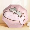 Adorable Cat on Cloud Umbrella: Automatic Opening & Closing, Outdoor Travel Accessory, Lightweight and Durable, Perfect Gift 059